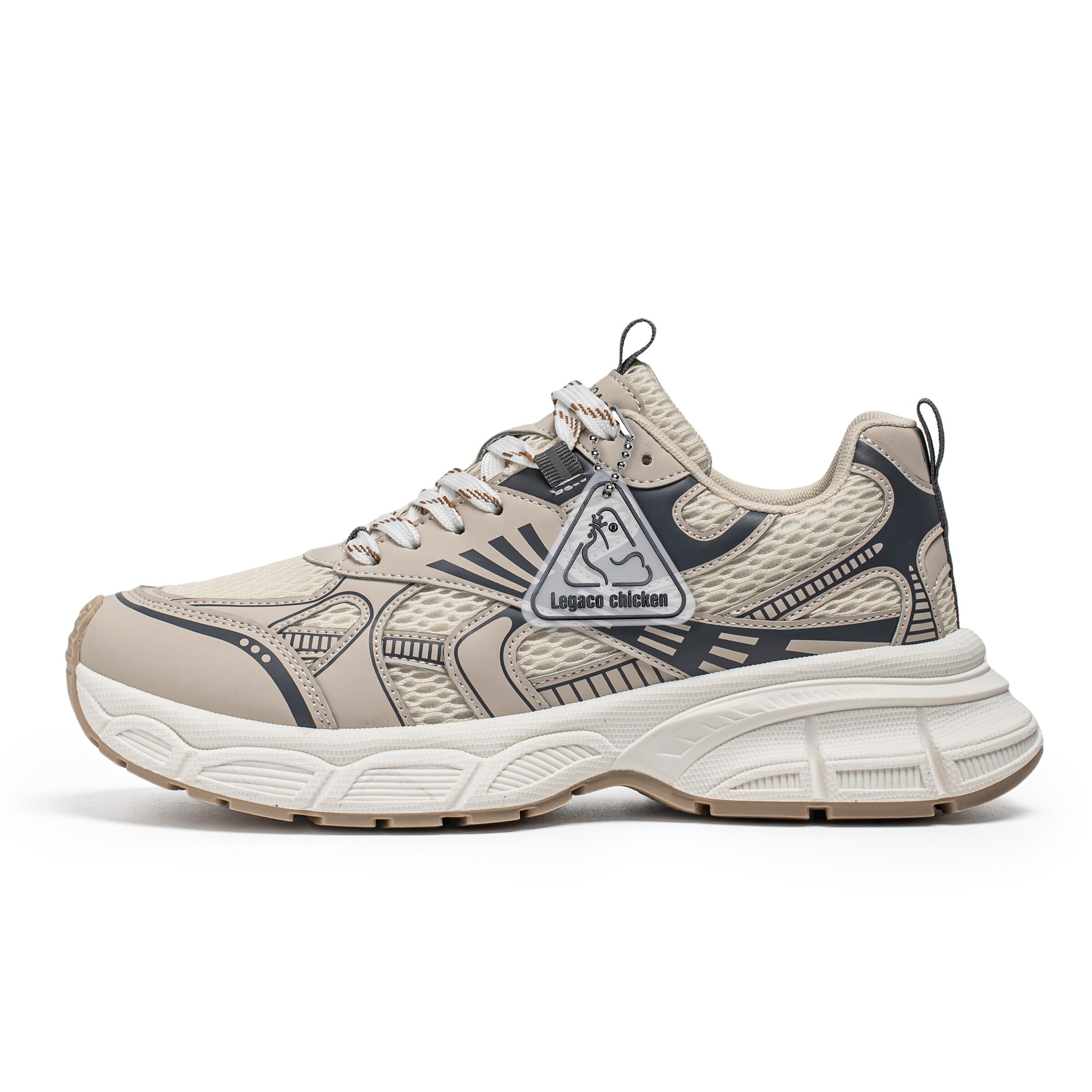 Legaco Chicken Амортизирующие устойчивые к истиранию дышащие низкие массивные кроссовки мужские Milk Tea, цвет Milk Tea
Legaco Chicken Амортизирующие устойчивые к истиранию дышащие низкие массивные кроссовки мужские Milk Tea, цвет Milk Tea