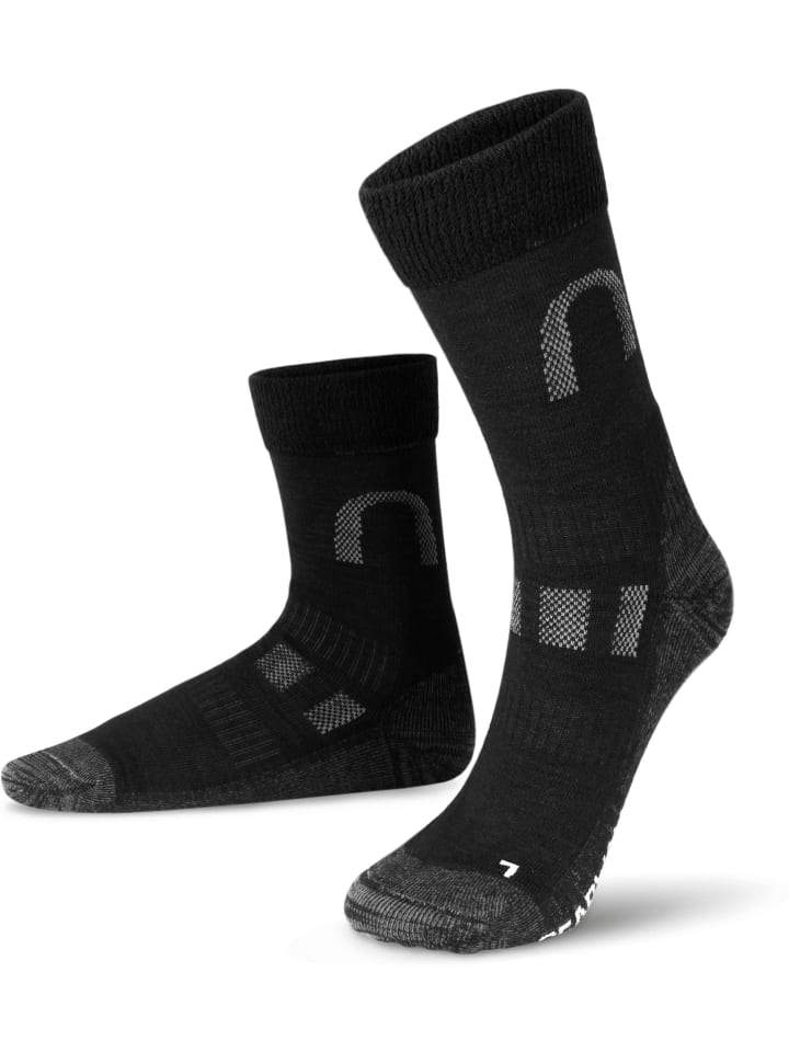 Normani 2 пары походных и треккинговых носков Melton из мериносовой шерсти, черного цвета
Normani 2 пары походных и треккинговых носков Melton из мериносовой шерсти, черного цвета