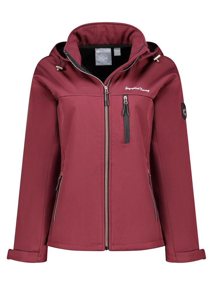 Куртка софтшелл Tounia цвета Бордо Geographical Norway
Куртка софтшелл Tounia цвета Бордо Geographical Norway