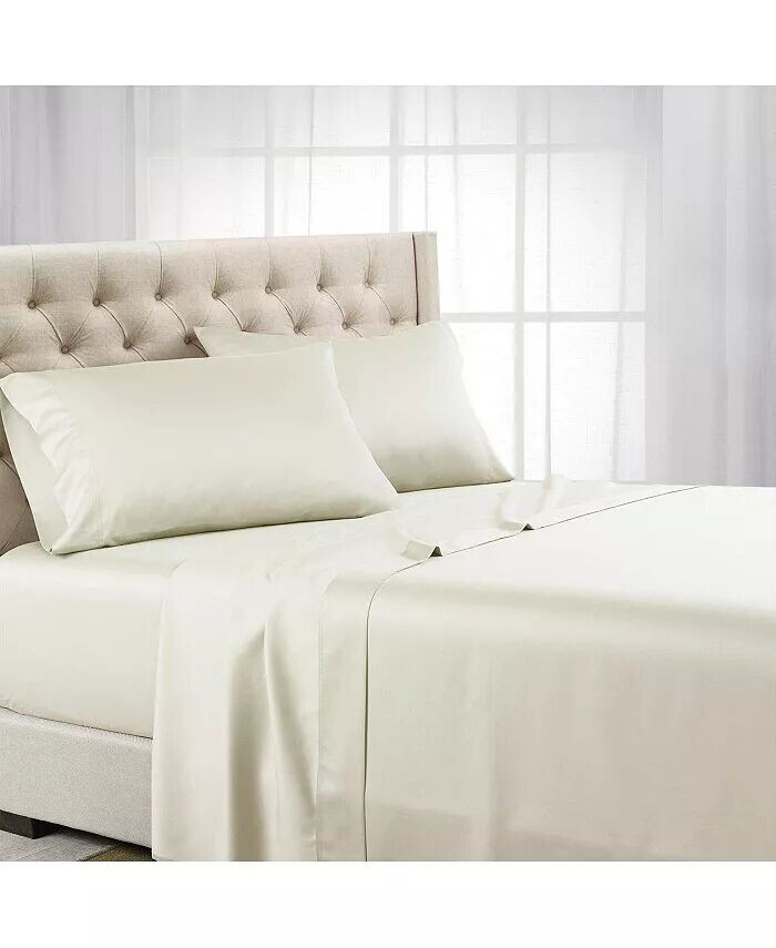 Эвкалиптовый тенсел-лиоцелл, плотность нитей 600, Split King Egyptian Linens, слоновая кость
Эвкалиптовый тенсел-лиоцелл, плотность нитей 600, Split King Egyptian Linens, слоновая кость
