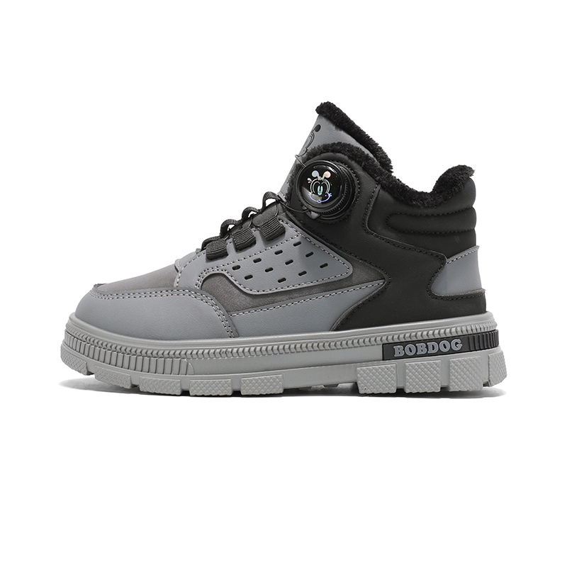Детские кроссовки с высоким берцем, устойчивые к истиранию и скольжению BOBDOG, серый/черный
Детские кроссовки с высоким берцем, устойчивые к истиранию и скольжению BOBDOG, серый/черный