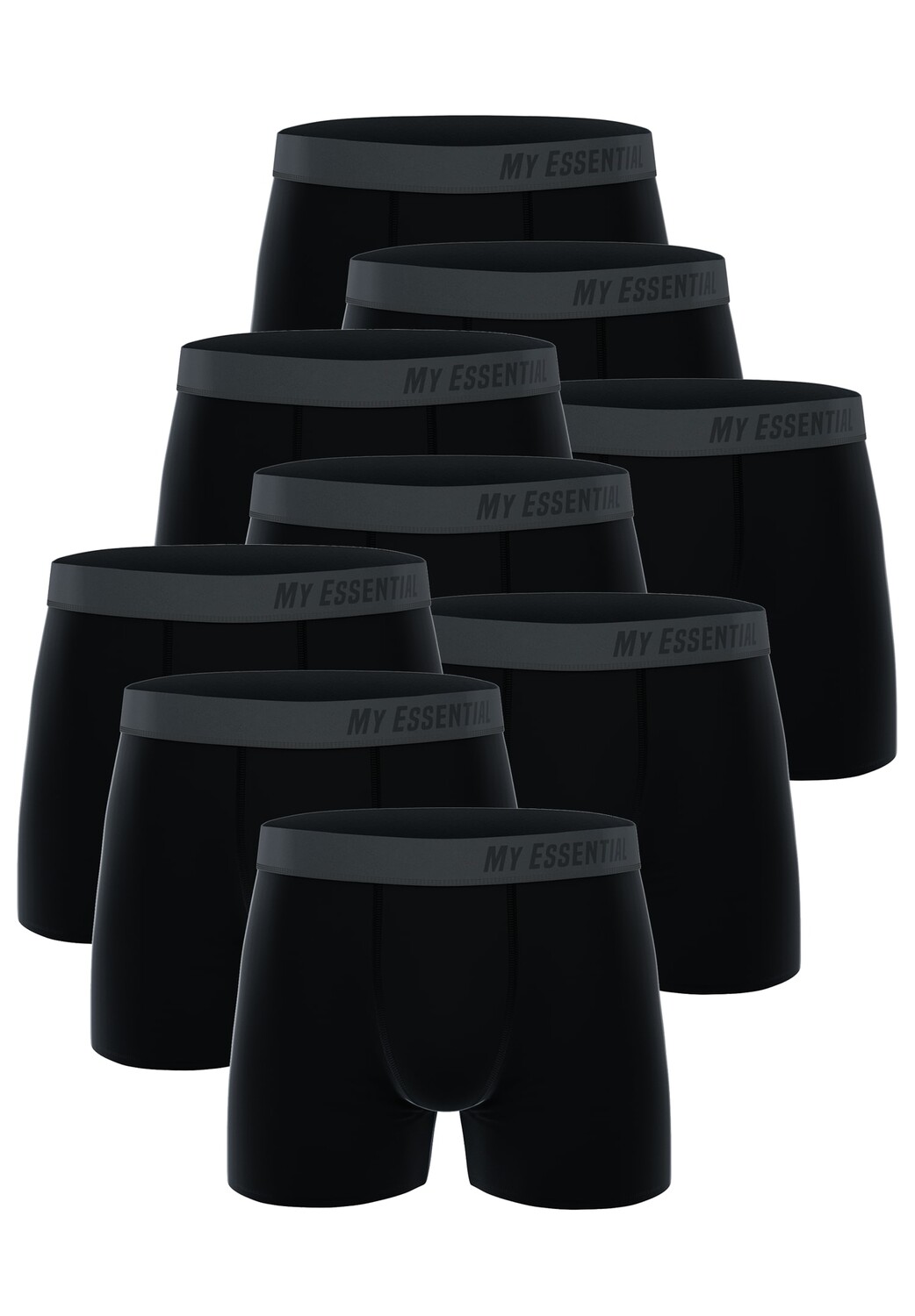 Боксеры Unbekannt Boxershorts My Essential 9 Pack Boxers Cotton Bio, черный
Боксеры Unbekannt Boxershorts My Essential 9 Pack Boxers Cotton Bio, черный