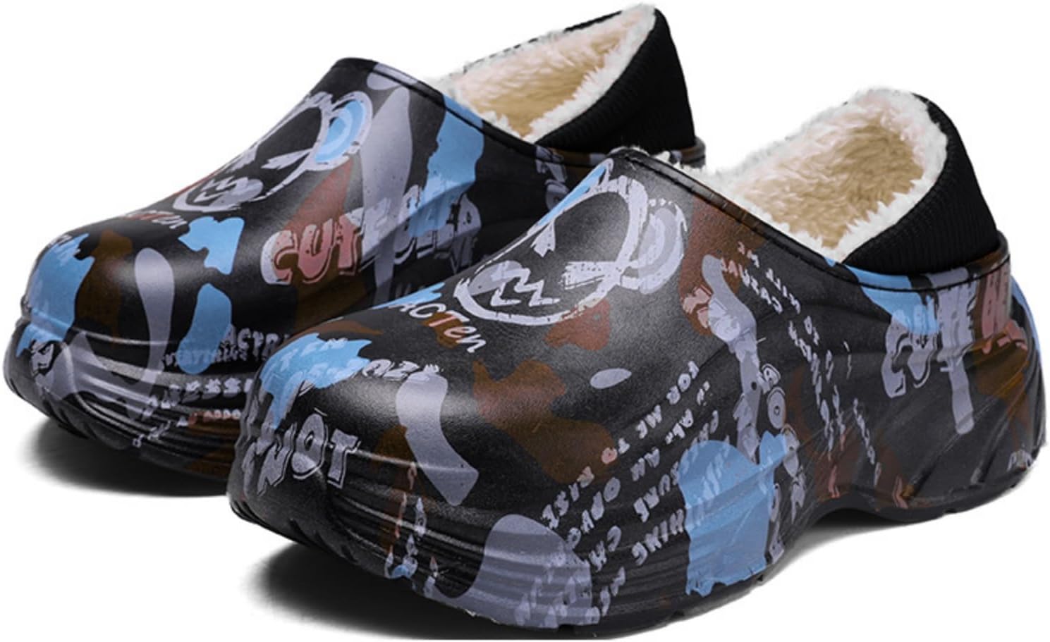 Хлопковые тапочки Azttoztto 2025, утепленные и теплые, из водонепроницаемого материала EVA, с рисунком овечки в мультяшном стиле, черный
Хлопковые тапочки Azttoztto 2025, утепленные и теплые, из водонепроницаемого материала EVA, с рисунком овечки в мультяшном стиле, черный