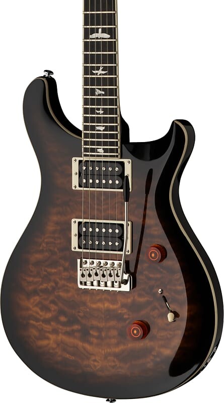 Электрогитара PRS SE Custom 24 Quilt Quilted Maple Top Electric Guitar, Black Gold Burst w/Bag
Электрогитара PRS SE Custom 24 Quilt Quilted Maple Top Electric Guitar, Black Gold Burst w/Bag