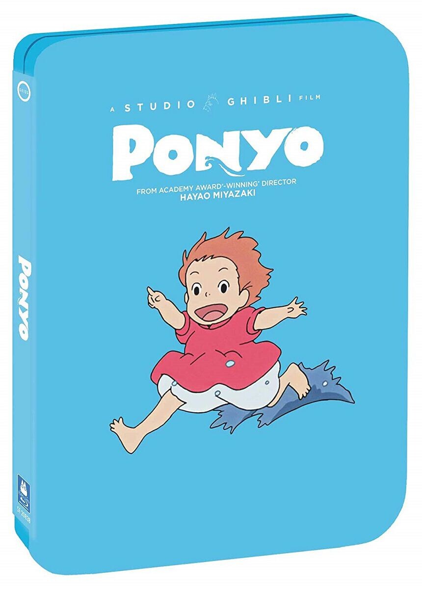 Blu-Ray диск Ponyo Steelbook Blu-ray/DVD
Blu-Ray диск Ponyo Steelbook Blu-ray/DVD