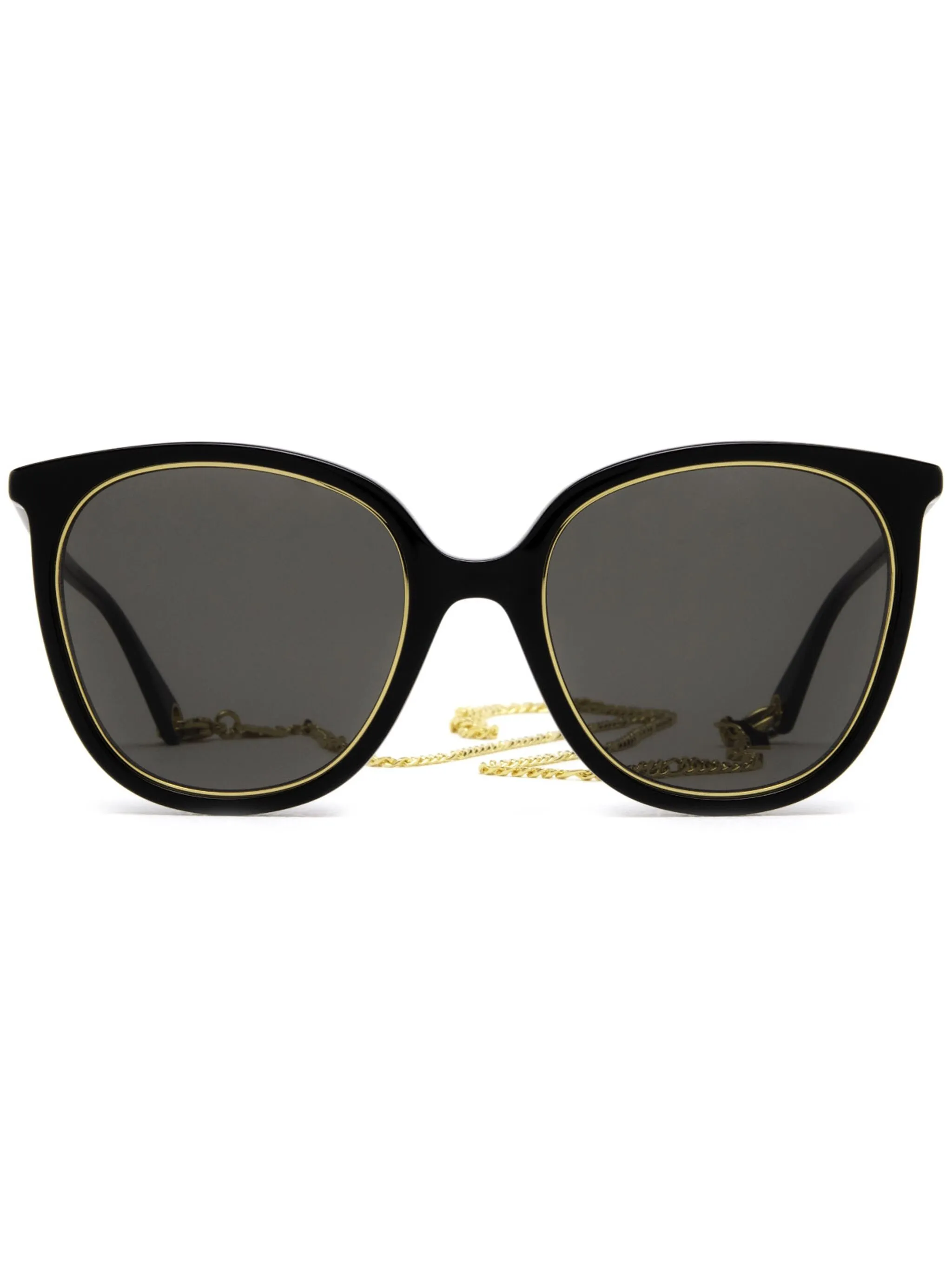 Солнцезащитные очки в круглой оправе Gucci Eyewear, черный
Солнцезащитные очки в круглой оправе Gucci Eyewear, черный