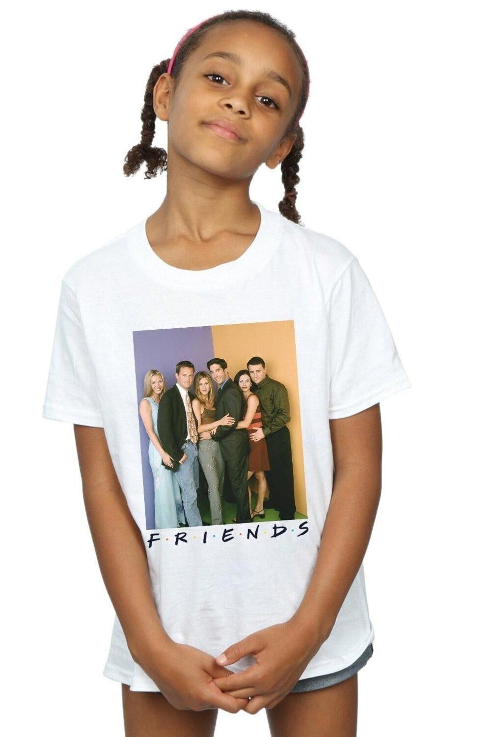 Хлопковая футболка для группового фото Friends, белый
Хлопковая футболка для группового фото Friends, белый