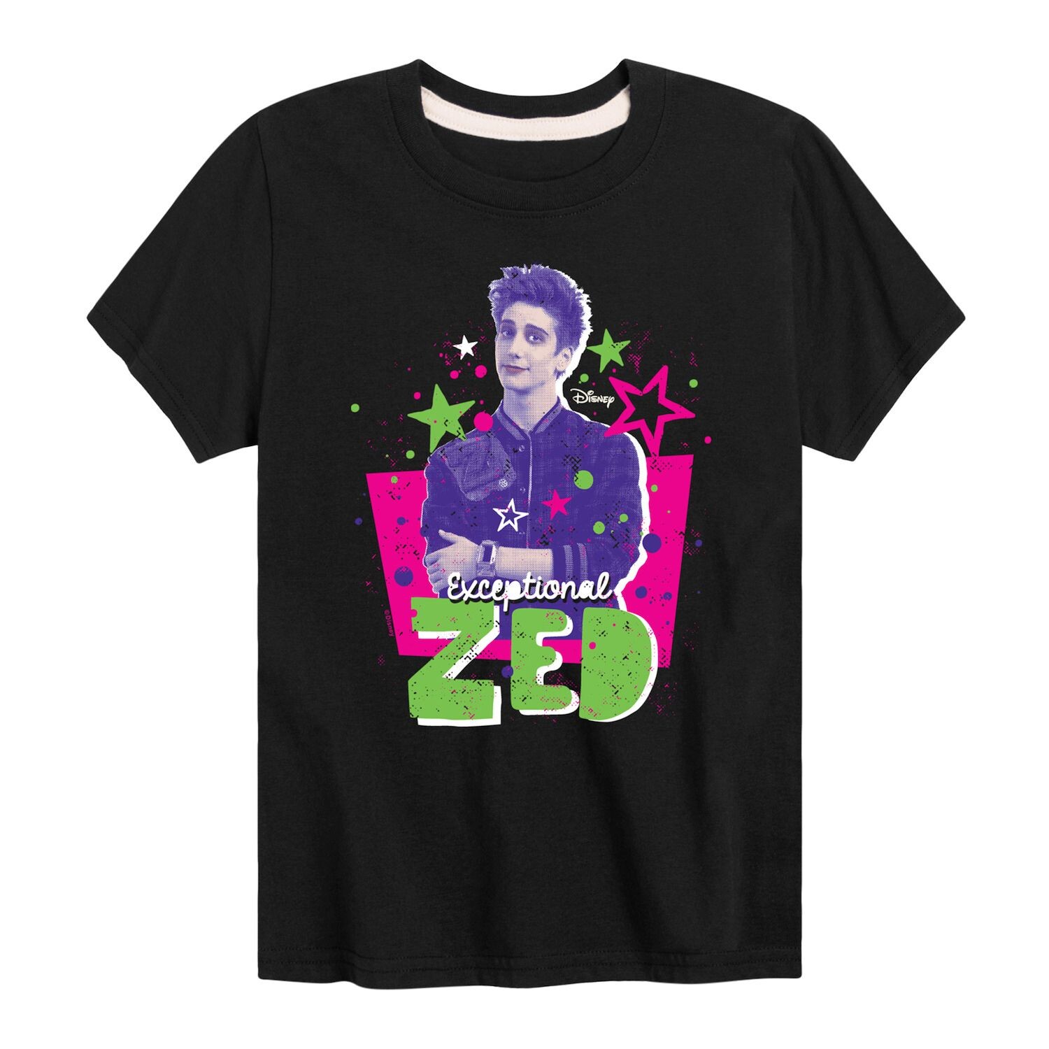 Футболка Disney's Zombies Boys 8-20 с графическим рисунком ZED Licensed Character, черный
Футболка Disney's Zombies Boys 8-20 с графическим рисунком ZED Licensed Character, черный