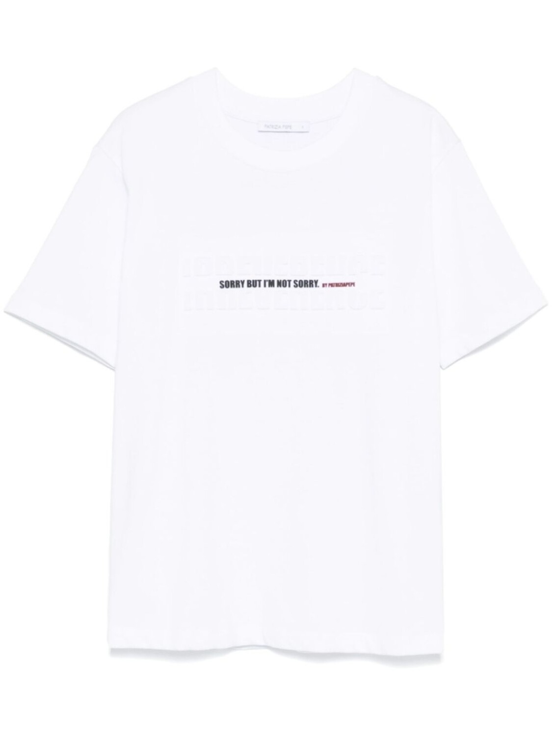 Patrizia Pepe футболка с тисненой надписью, белый
Patrizia Pepe футболка с тисненой надписью, белый