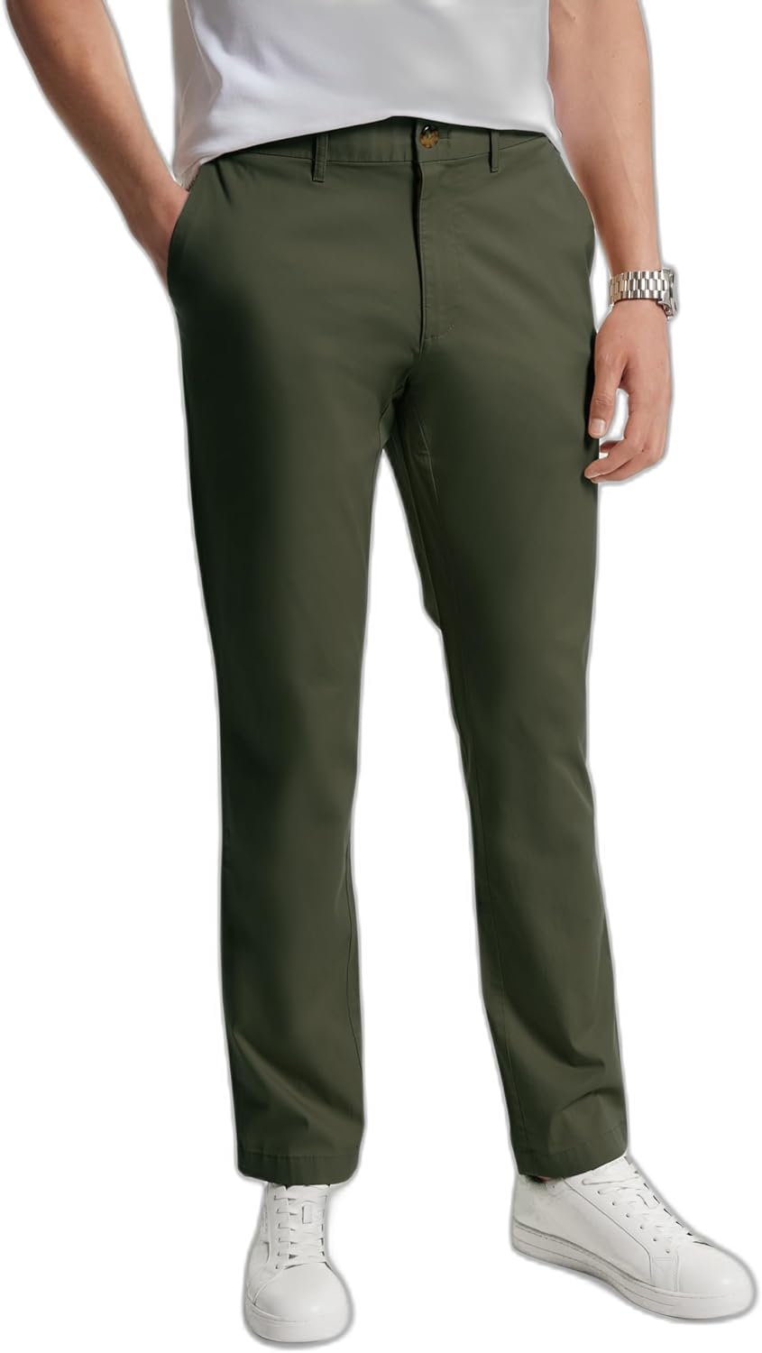 Michael Kors Мужские брюки чинос Slim Fit из хлопковой смеси, Ivy
Michael Kors Мужские брюки чинос Slim Fit из хлопковой смеси, Ivy