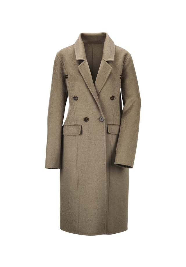 Двубортное шерстяное пальто с двойной лицевой стороной Madeleine, коричневый
Двубортное шерстяное пальто с двойной лицевой стороной Madeleine, коричневый