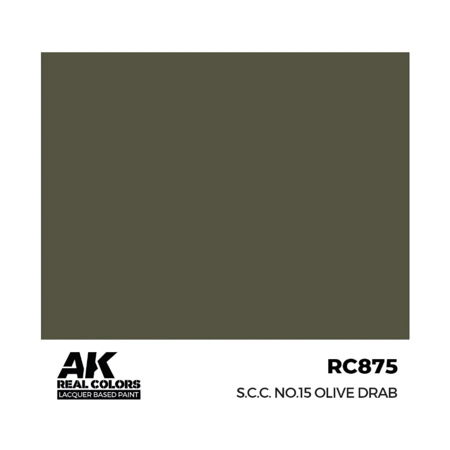 С.С.К. №15 Оливково-серый, Paint - Real Color, Dropper Bottles (AK-Interactive)
С.С.К. №15 Оливково-серый, Paint - Real Color, Dropper Bottles (AK-Interactive)