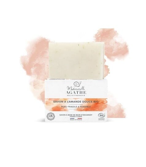 Органическое мыло Сладкий Миндаль со слизью улитки, для беременных и малышей, COSMOS ORGANIC, 100 г, Mlle Agathe
Органическое мыло Сладкий Миндаль со слизью улитки, для беременных и малышей, COSMOS ORGANIC, 100 г, Mlle Agathe