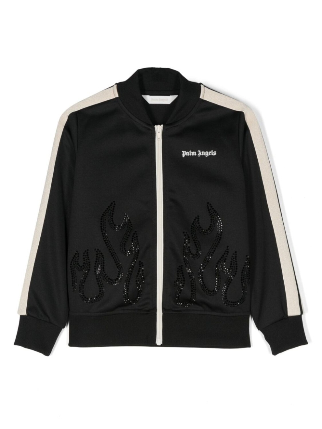 Palm Angels Kids спортивная куртка Flames со стразами, черный
Palm Angels Kids спортивная куртка Flames со стразами, черный