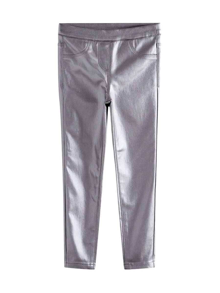 Узкие брюки Next, серебряный
Узкие брюки Next, серебряный