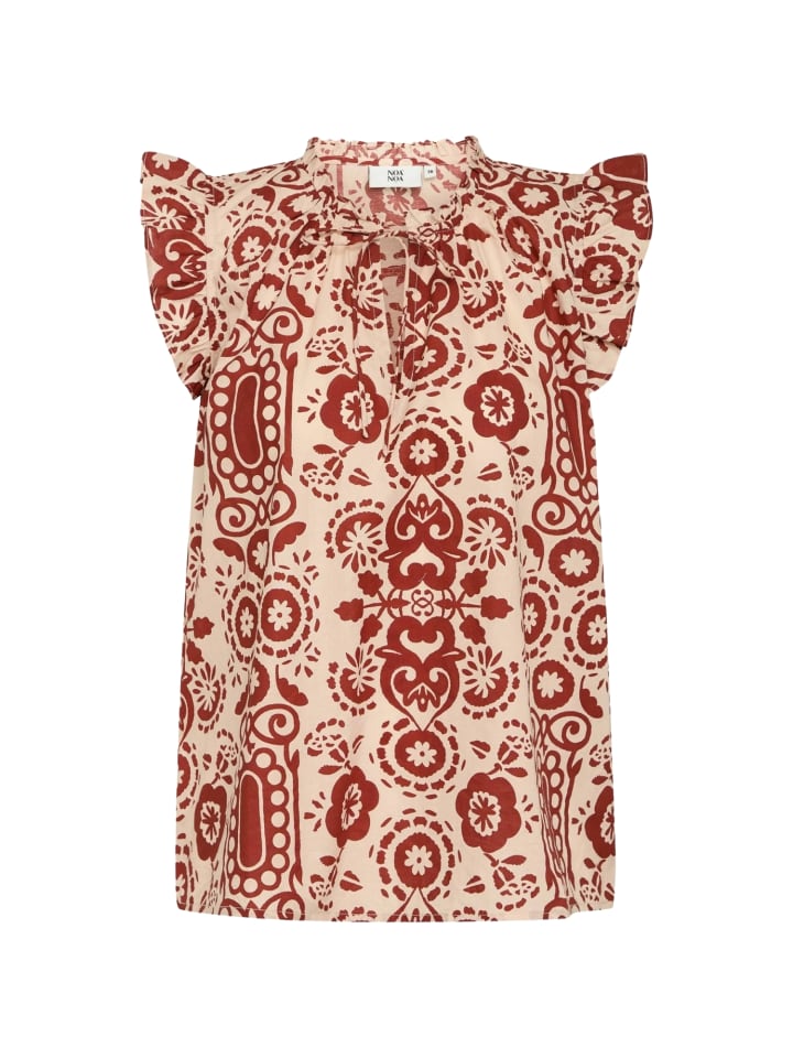 Noa Noa Рубашка AnnieNN с принтом в розово-коричневых тонах
Noa Noa Рубашка AnnieNN с принтом в розово-коричневых тонах