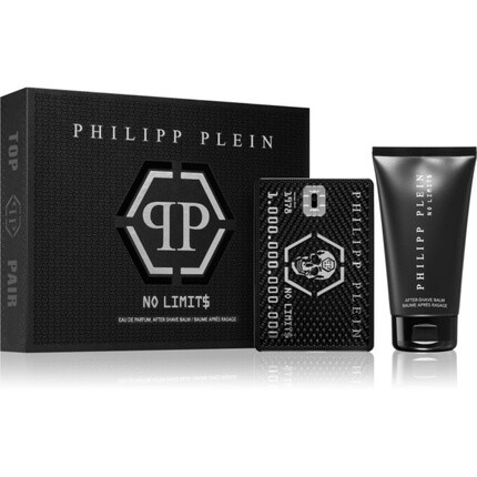 Philipp Plein No Limit Top Pair M Set Парфюмированная вода 90 мл + бальзам после бритья 150 мл
Philipp Plein No Limit Top Pair M Set Парфюмированная вода 90 мл + бальзам после бритья 150 мл
