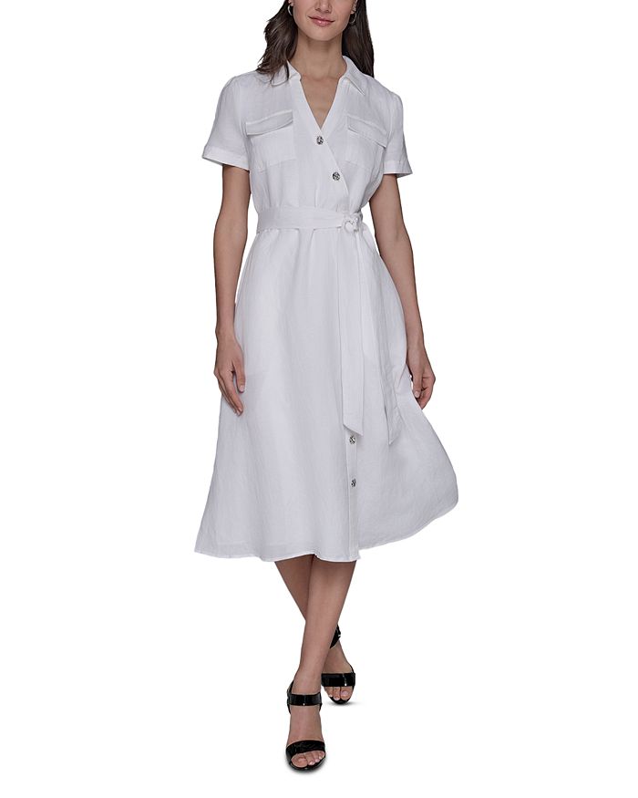 Миди-платье с запахом (имитация) KARL LAGERFELD PARIS, белый
Миди-платье с запахом (имитация) KARL LAGERFELD PARIS, белый