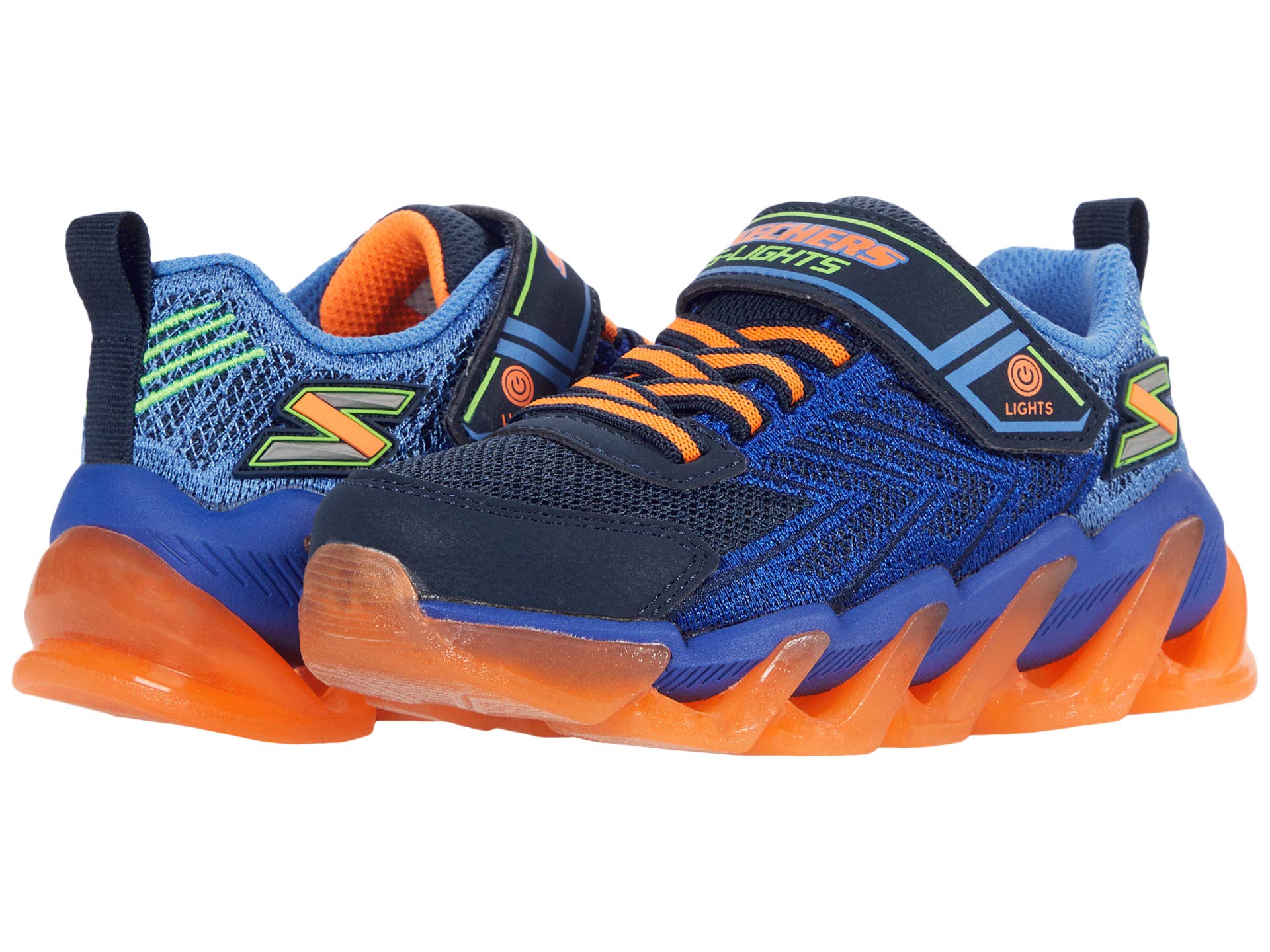 Кроссовки SKECHERS KIDS Sport Lighted - Mega-Surge 400130L, Navy/Orange
Кроссовки SKECHERS KIDS Sport Lighted - Mega-Surge 400130L, Navy/Orange