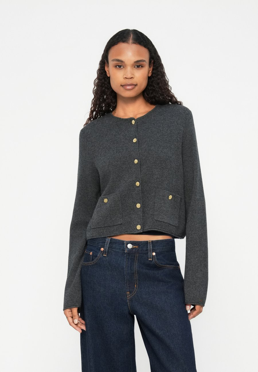 Кардиган Tommy Hilfiger LADY JACKET, Dark Grey/Mottled Dark Grey
Кардиган Tommy Hilfiger LADY JACKET, Dark Grey/Mottled Dark Grey