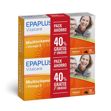 Vital Multivitamins - 30 капсул X 2 единицы Epaplus
Vital Multivitamins - 30 капсул X 2 единицы Epaplus