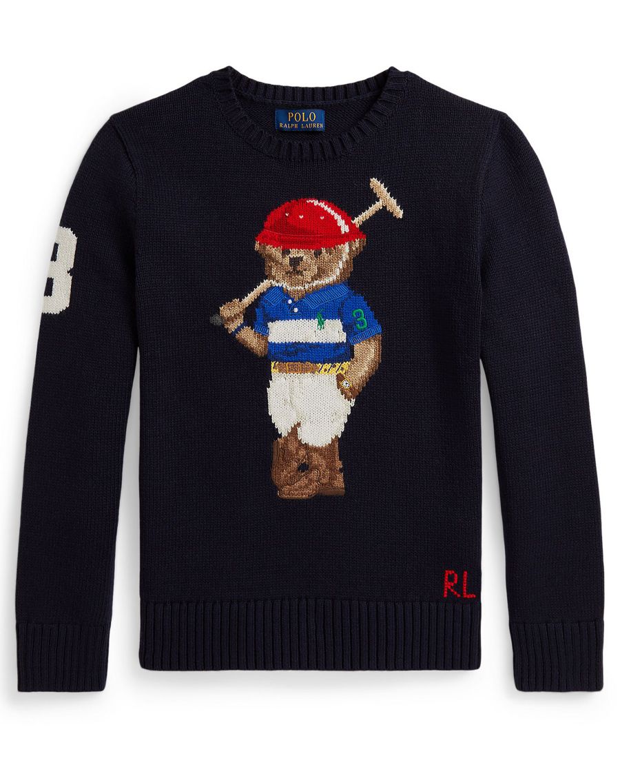 Свитер Polo Bear с круглым вырезом для мальчиков 8-20 лет Polo Ralph Lauren, Navy
Свитер Polo Bear с круглым вырезом для мальчиков 8-20 лет Polo Ralph Lauren, Navy