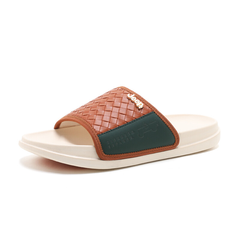 Шлепанцы мужские бежевые/коричневые Jeep
Шлепанцы мужские бежевые/коричневые Jeep