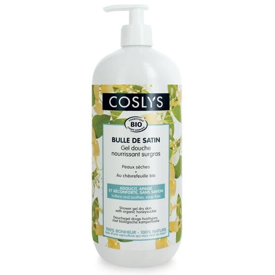 Гель для душа с жимолостью для очень сухой кожи, 1л Coslys
Гель для душа с жимолостью для очень сухой кожи, 1л Coslys