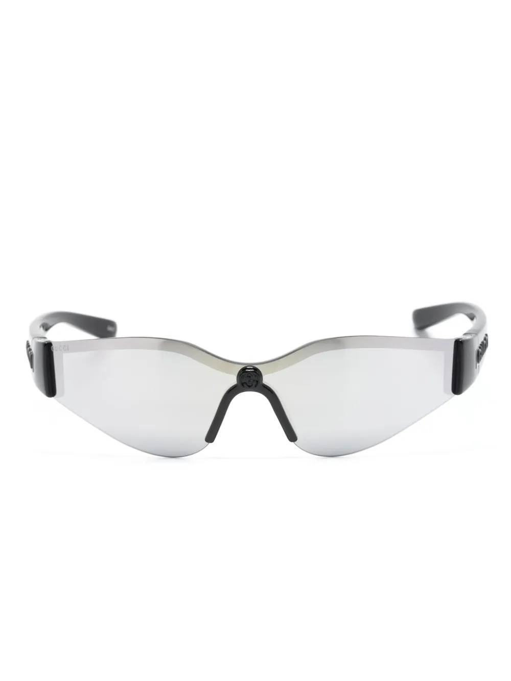 Солнцезащитные очки-маска с логотипом Interlocking G Gucci Eyewear, черный
Солнцезащитные очки-маска с логотипом Interlocking G Gucci Eyewear, черный