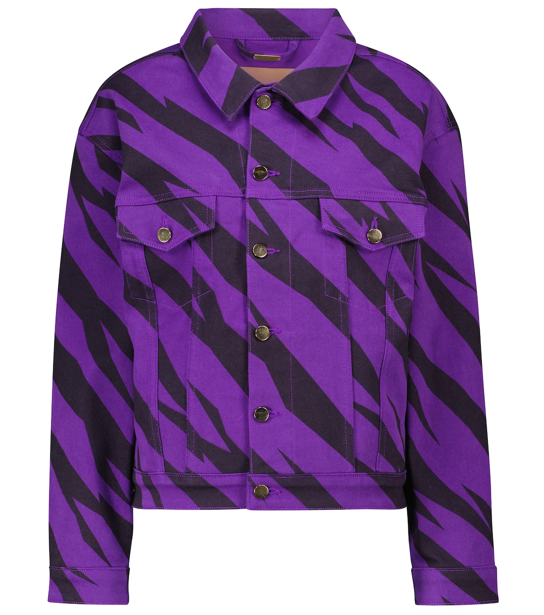 Джинсовая куртка с анималистичным принтом Alexandre Vauthier, Violet
Джинсовая куртка с анималистичным принтом Alexandre Vauthier, Violet