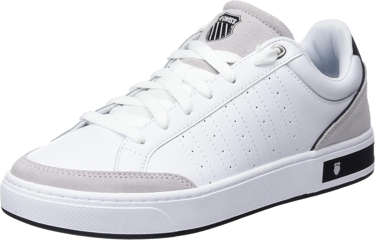 Мужские кроссовки K-Swiss Court Block, белый/черный/синий
Мужские кроссовки K-Swiss Court Block, белый/черный/синий