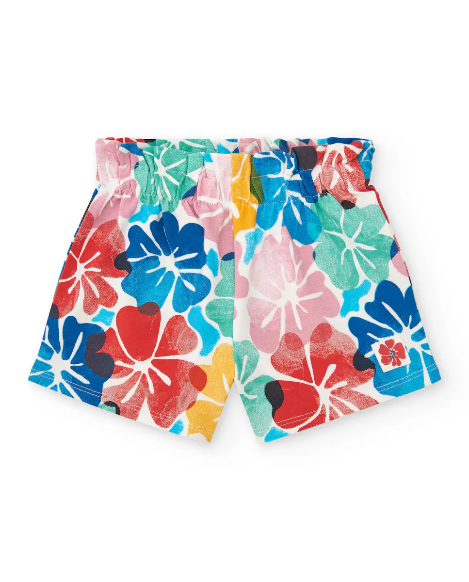 Шорты для девочек с цветочным принтом и эластичной талией Tuc tuc, мультиколор
Шорты для девочек с цветочным принтом и эластичной талией Tuc tuc, мультиколор