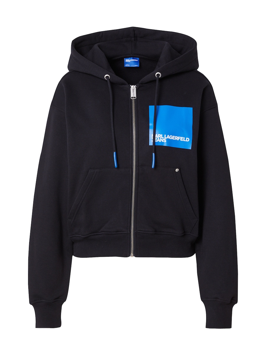 Толстовка с капюшоном на молнии KARL LAGERFELD JEANS, черный
Толстовка с капюшоном на молнии KARL LAGERFELD JEANS, черный
