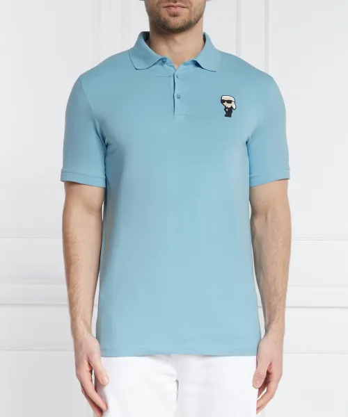 Футболка поло Regular fit Karl Lagerfeld, синий
Футболка поло Regular fit Karl Lagerfeld, синий