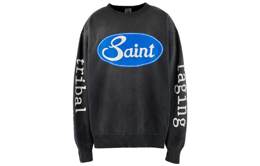 Футболка с принтом логотипа SAINT Mxxxxxx, черная
Футболка с принтом логотипа SAINT Mxxxxxx, черная