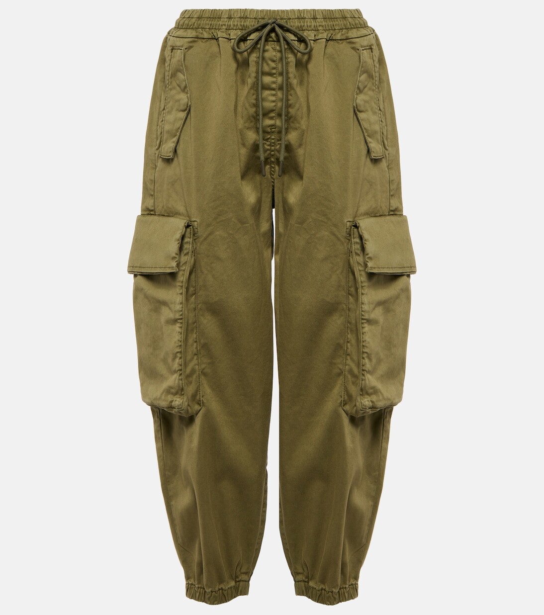 Хлопковые брюки-карго Ag Jeans, зеленый
Хлопковые брюки-карго Ag Jeans, зеленый