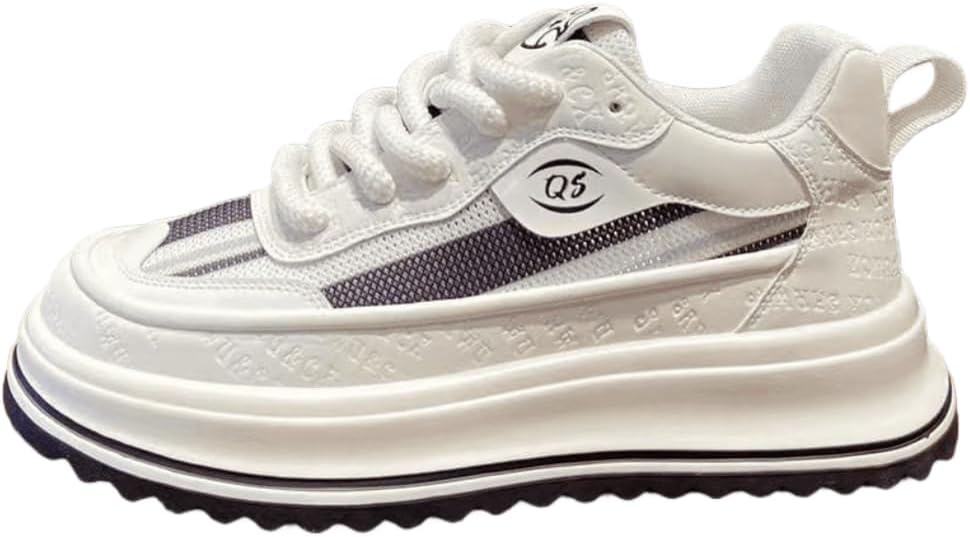 Мужские кроссовки для бега и повседневной носки с нескользящей подошвой, спортивные кеды для тренажерного зала, дышащий верх из сетки, толстая подошва, обувь с приподнятой пяткой Lexamen, белый
Мужские кроссовки для бега и повседневной носки с нескользящей подошвой, спортивные кеды для тренажерного зала, дышащий верх из сетки, толстая подошва, обувь с приподнятой пяткой Lexamen, белый