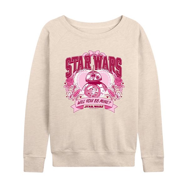 Женская футболка с длинным рукавом bb-8 will you bb mine french terry Star Wars
Женская футболка с длинным рукавом bb-8 will you bb mine french terry Star Wars
