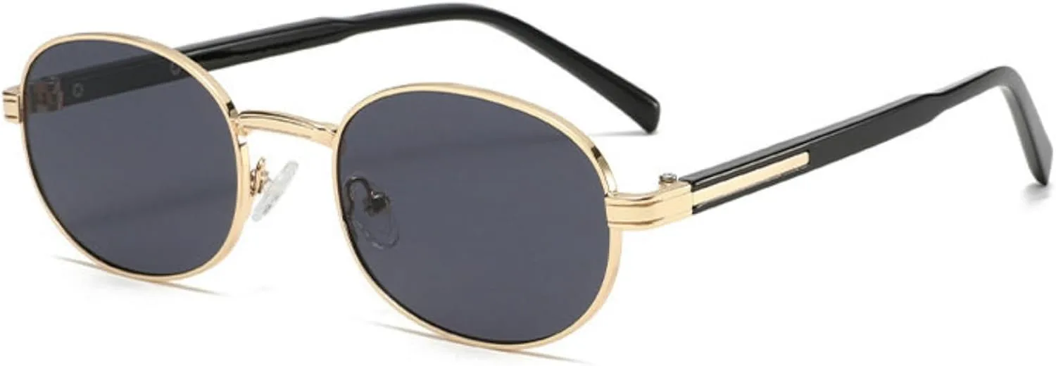 Солнцезащитные очки COTIA овальной формы для мужчин и женщин, в стиле ретро, небольшие, панк, модные, классические, с защитой от УФ-излучения UV400, Gold Grey
Солнцезащитные очки COTIA овальной формы для мужчин и женщин, в стиле ретро, небольшие, панк, модные, классические, с защитой от УФ-излучения UV400, Gold Grey