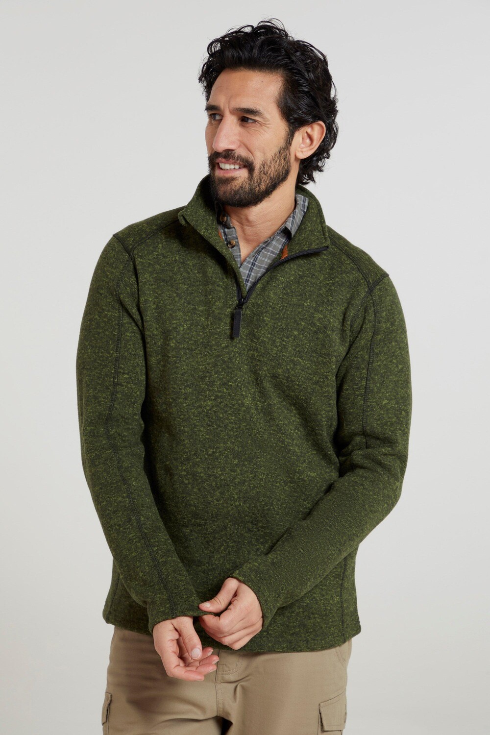 Флисовая куртка Idris с полумолнией и высоким воротником Джемпер с защитой от катышков Mountain Warehouse, зеленый
Флисовая куртка Idris с полумолнией и высоким воротником Джемпер с защитой от катышков Mountain Warehouse, зеленый