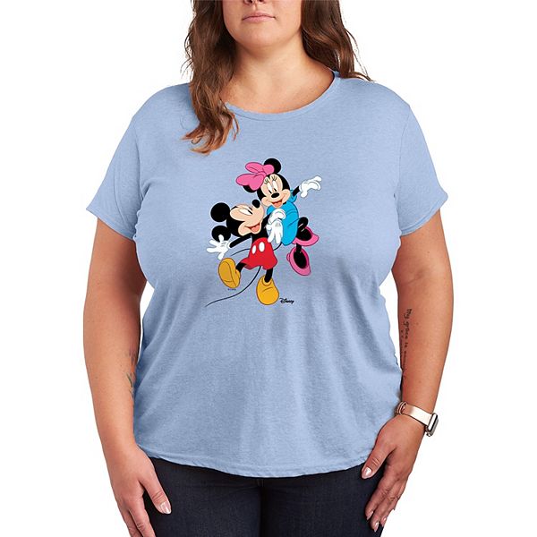 Футболка с принтом Микки и Минни Маус в позе, plus size Disney, Heather Chambray Blue
Футболка с принтом Микки и Минни Маус в позе, plus size Disney, Heather Chambray Blue