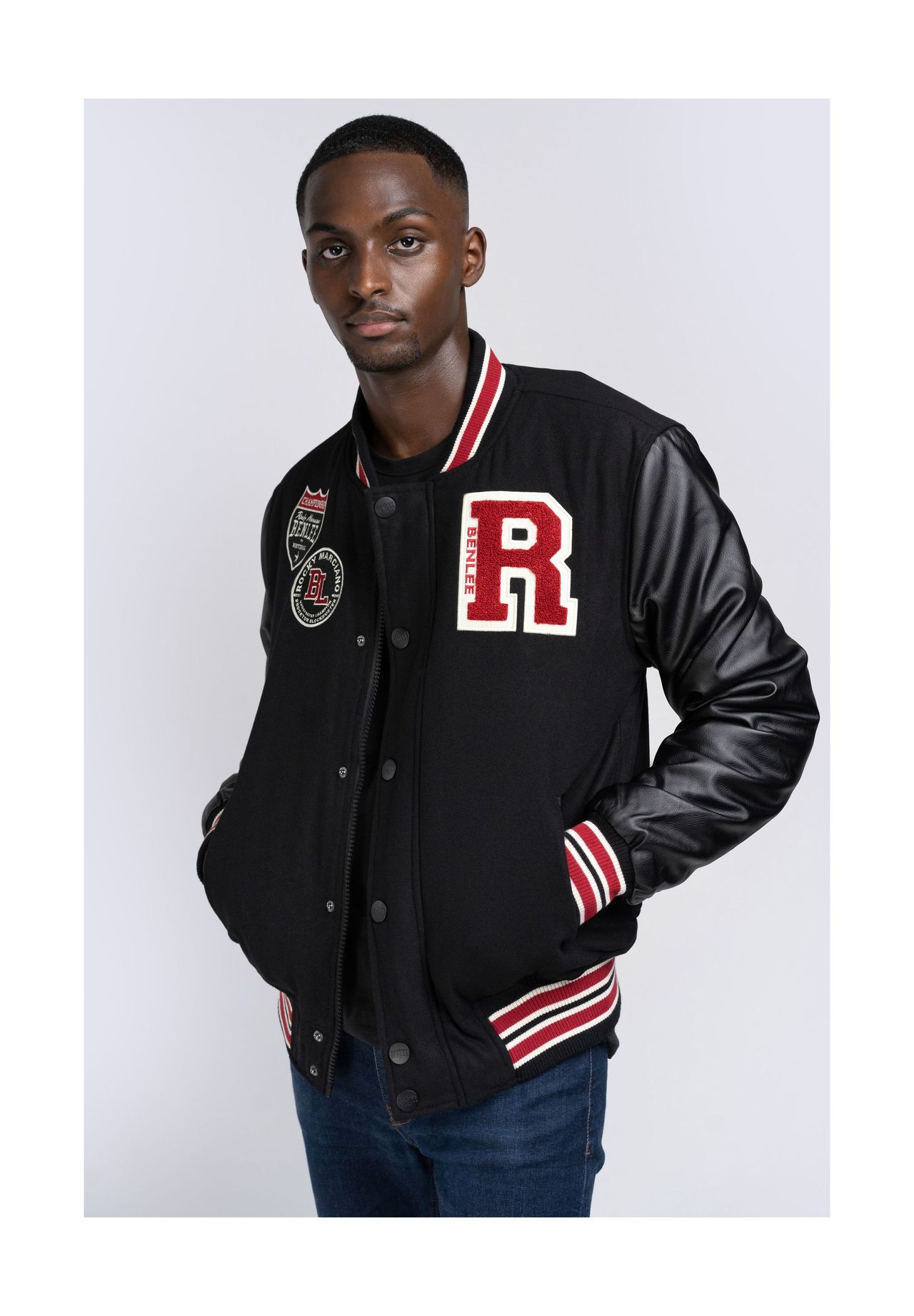 Мужская куртка колледжа FRANCIS BENLEE, черный
Мужская куртка колледжа FRANCIS BENLEE, черный