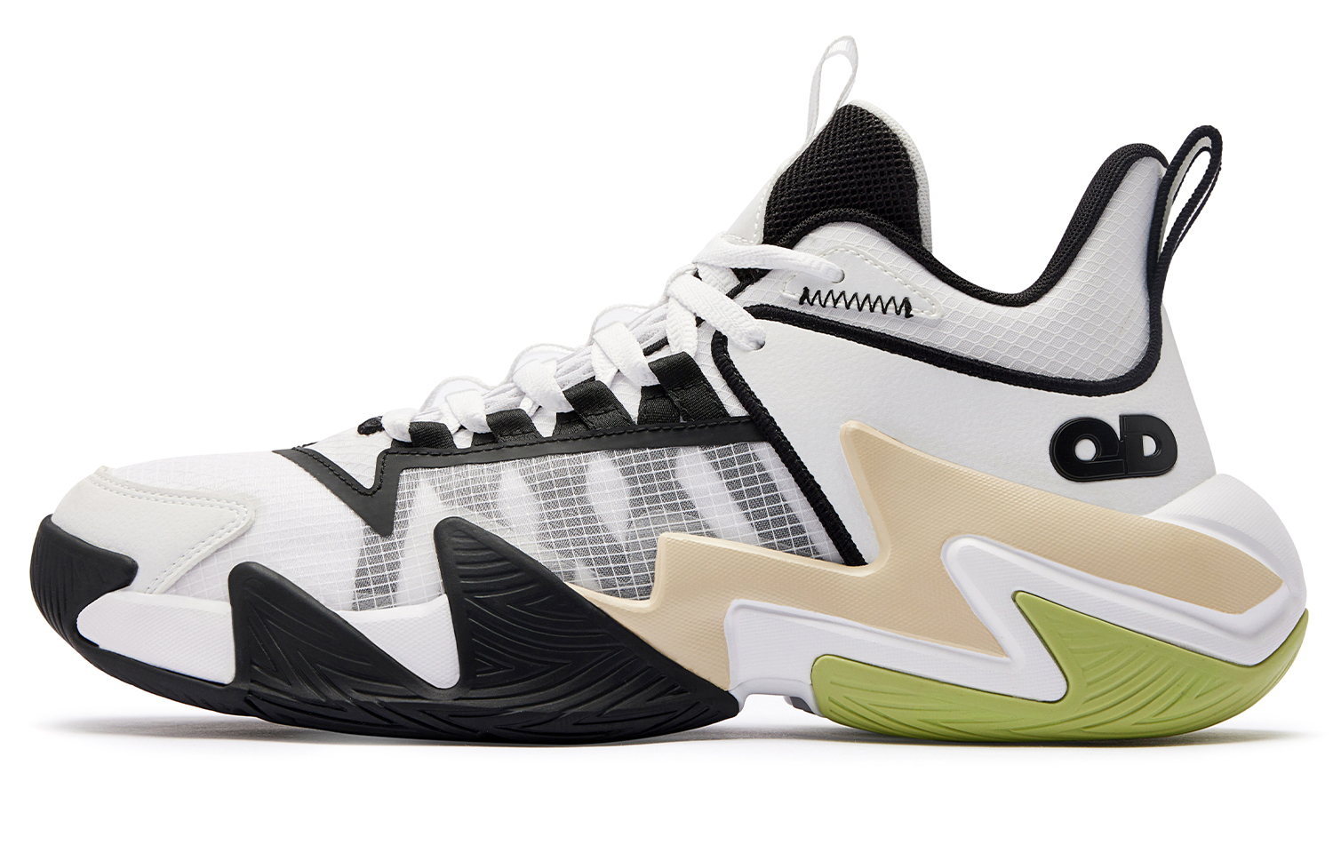 Антискользящие износостойкие баскетбольные кроссовки мужские низкие черно-белые QIAODAN
Антискользящие износостойкие баскетбольные кроссовки мужские низкие черно-белые QIAODAN