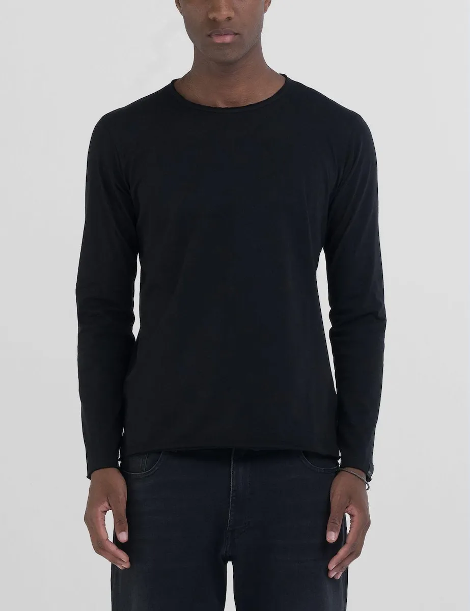 Мужская футболка с длинными рукавами и круглым вырезом Replay, черный
Мужская футболка с длинными рукавами и круглым вырезом Replay, черный