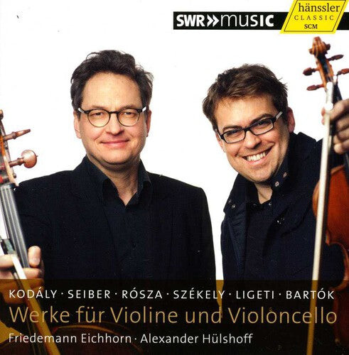 CD диск Kodaly / Seiber / Szekely / Eichhorn / Huelshoff: Works for Violine & Violoncello
CD диск Kodaly / Seiber / Szekely / Eichhorn / Huelshoff: Works for Violine & Violoncello