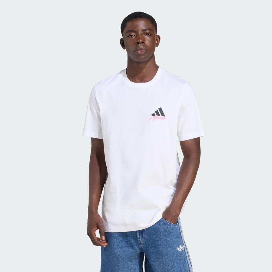 ADIDAS Футболка с изображением иконы Месси
ADIDAS Футболка с изображением иконы Месси