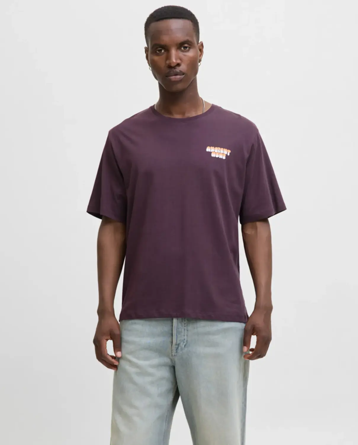 Мужская футболка с коротким рукавом и принтом на спине Jack & Jones, фиолетовый
Мужская футболка с коротким рукавом и принтом на спине Jack & Jones, фиолетовый