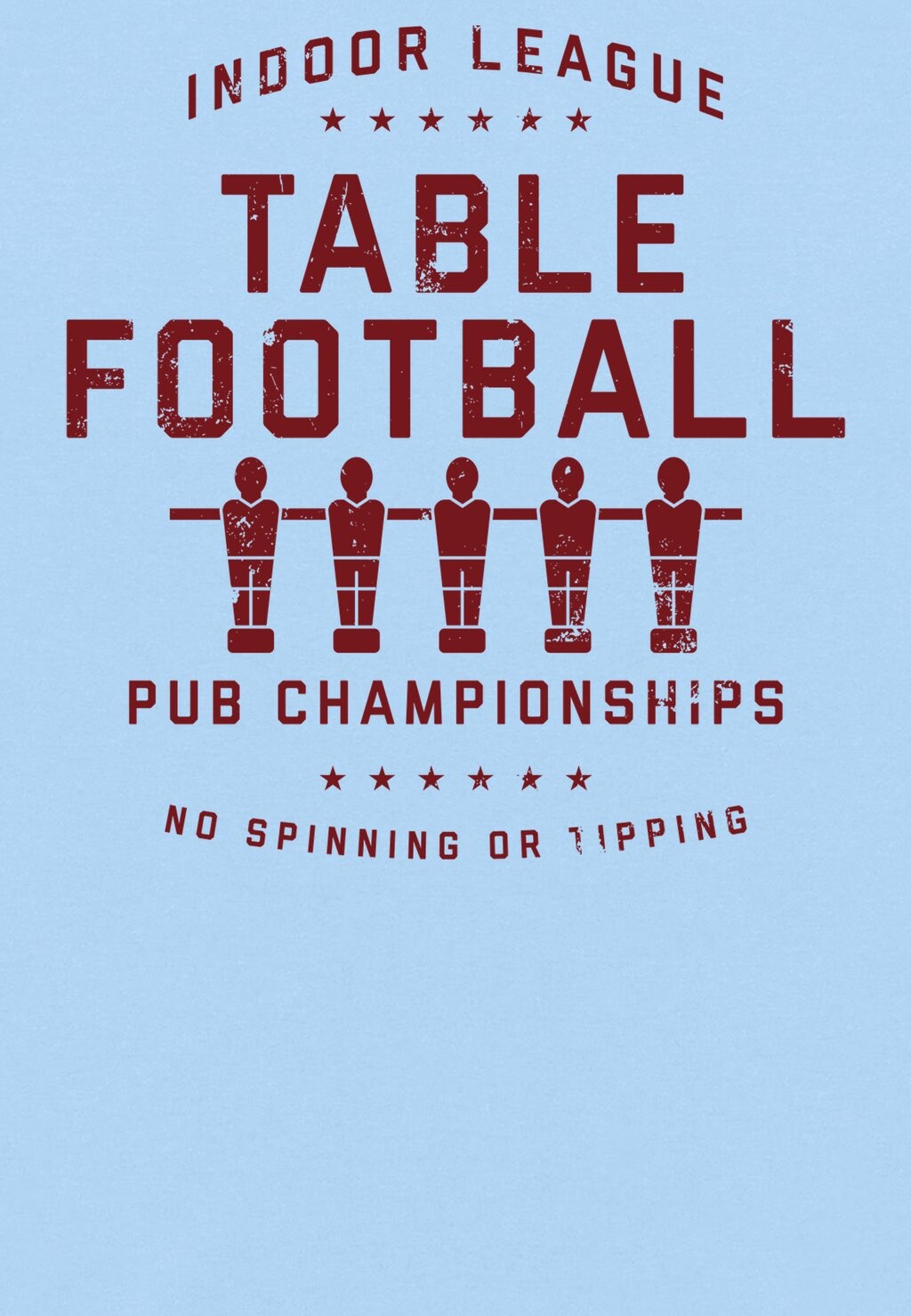 Футболка с принтом ORIGINAL & UNRESTORED TABLE FOOTBALL Henry Tiger, светло-голубой
Футболка с принтом ORIGINAL & UNRESTORED TABLE FOOTBALL Henry Tiger, светло-голубой