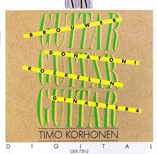 CD диск Korhonen: 20th Century Guitar Works
CD диск Korhonen: 20th Century Guitar Works