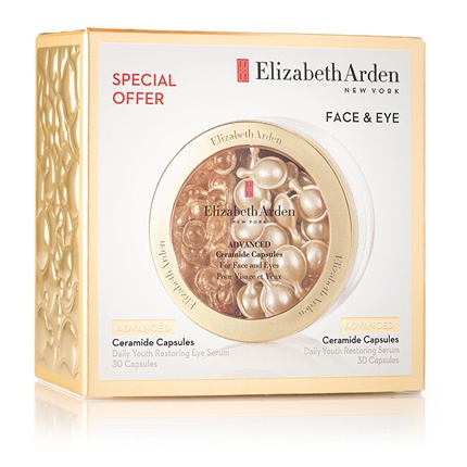 Подарочный набор с капсулами Advanced Ceramide для ухода за кожей лица и глаз для зрелой кожи Elizabeth Arden
Подарочный набор с капсулами Advanced Ceramide для ухода за кожей лица и глаз для зрелой кожи Elizabeth Arden